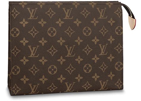 lv m47542|Louis Vuitton Toiletry Pouch 26 Monogram Brown .